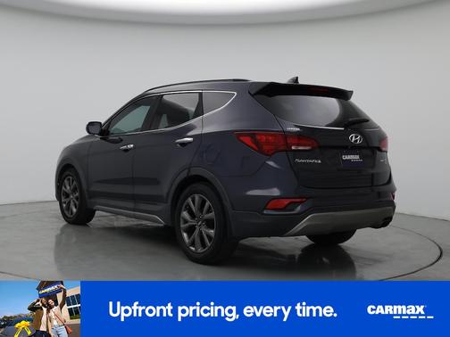 Blue 2017 Hyundai Santa Fe Sport Ultimate