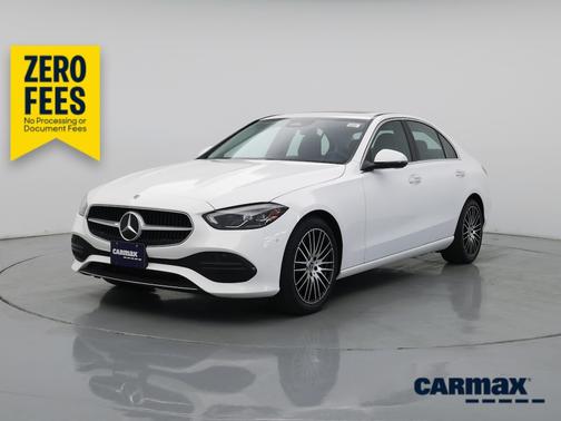 White 2023 Mercedes-Benz C-Class