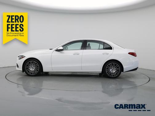 White 2023 Mercedes-Benz C-Class
