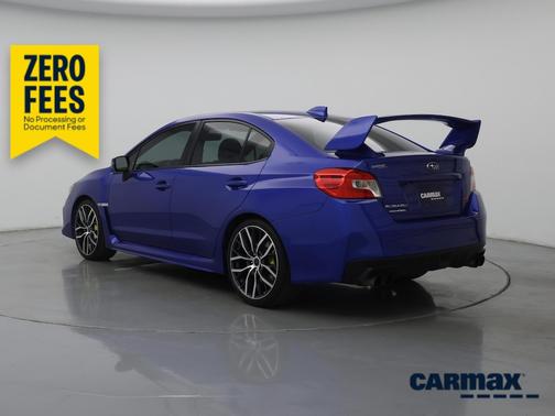 Blue 2021 Subaru WRX STI