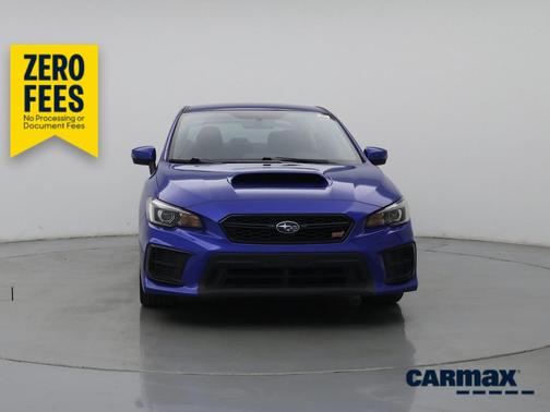 Blue 2021 Subaru WRX STI