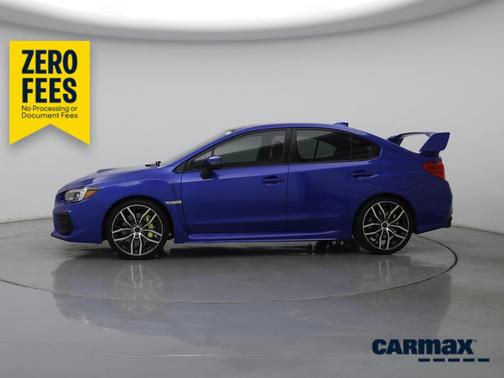 Blue 2021 Subaru WRX STI