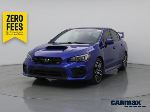 Blue 2021 Subaru WRX STI