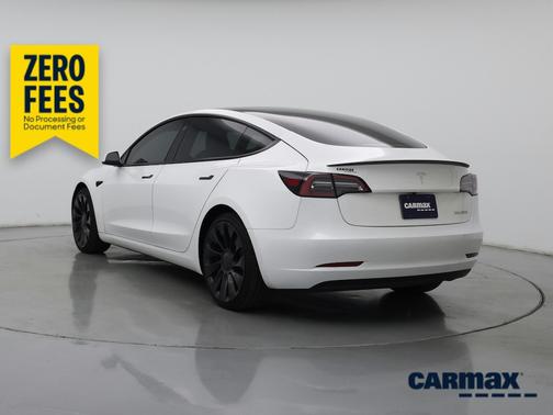 White 2023 Tesla Model 3 Performance