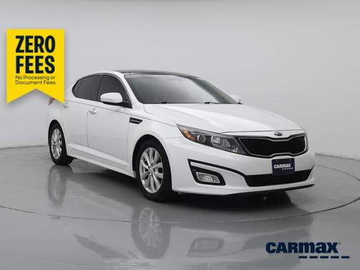 White 2014 Kia Optima EX