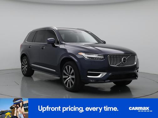 Blue 2022 Volvo XC90 T6 Inscription