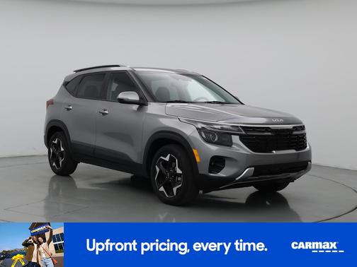 Gray 2025 Kia Seltos S