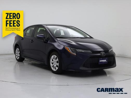 Blue 2021 Toyota Corolla LE
