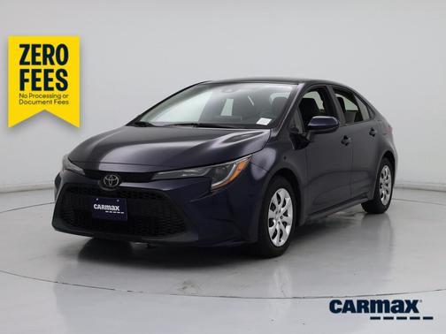 Blue 2021 Toyota Corolla LE