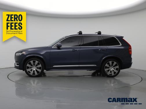 Blue 2021 Volvo XC90 T6 Inscription