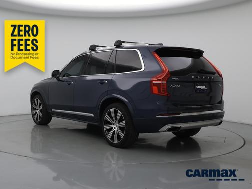 Blue 2021 Volvo XC90 T6 Inscription