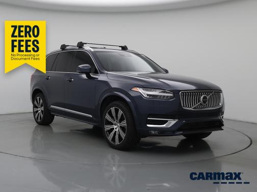 Blue 2021 Volvo XC90 T6 Inscription