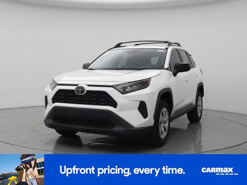 White 2021 Toyota RAV4 LE
