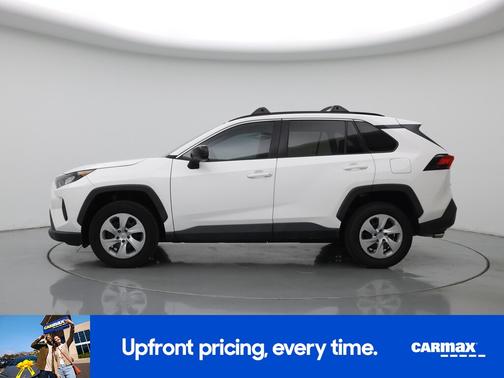 White 2021 Toyota RAV4 LE