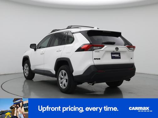 White 2021 Toyota RAV4 LE