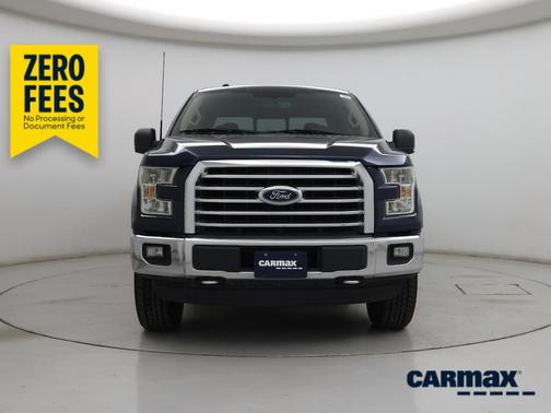 Blue 2016 Ford F-150 XLT
