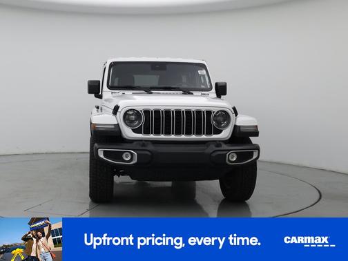 White 2025 Jeep Wrangler Sahara