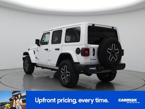 White 2025 Jeep Wrangler Sahara