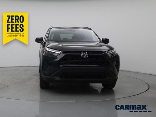 Black 2025 Toyota RAV4 Hybrid LE