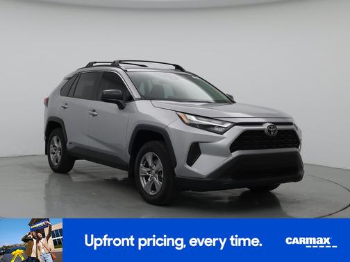 Silver 2025 Toyota RAV4 Hybrid LE