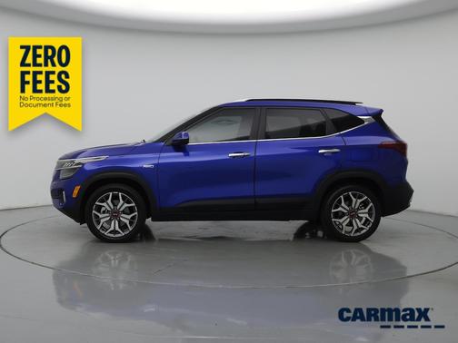 Blue 2021 Kia Seltos SX