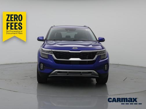 Blue 2021 Kia Seltos SX