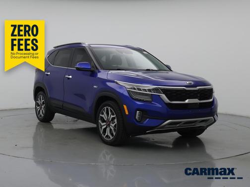 Blue 2021 Kia Seltos SX
