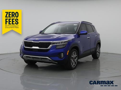Blue 2021 Kia Seltos SX