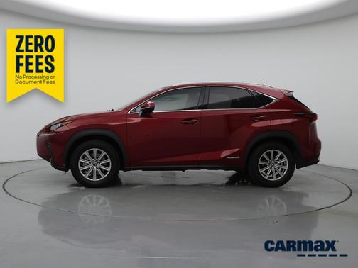 Red 2021 Lexus NX 300h