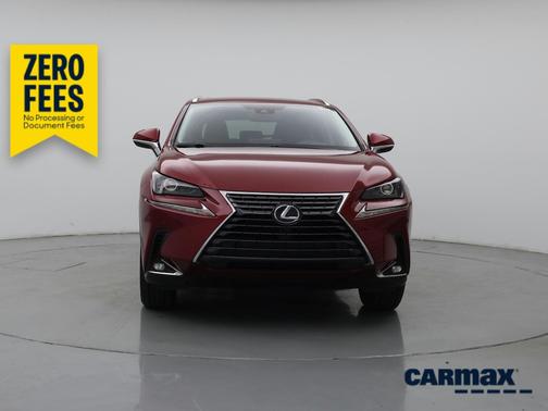 Red 2021 Lexus NX 300h