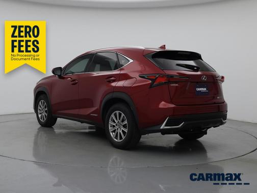 Red 2021 Lexus NX 300h