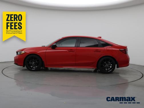 Red 2026 Honda Civic Sport