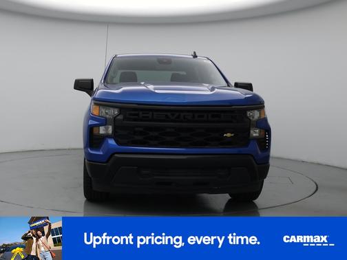 Blue 2022 Chevrolet Silverado 1500 Custom