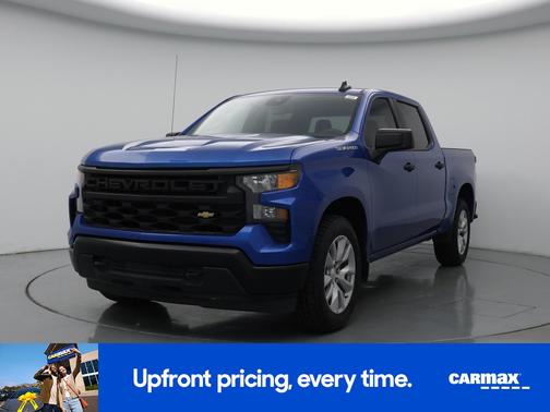 Blue 2022 Chevrolet Silverado 1500 Custom