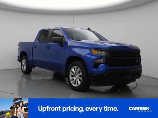 Blue 2022 Chevrolet Silverado 1500 Custom