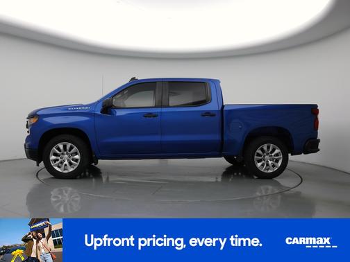Blue 2022 Chevrolet Silverado 1500 Custom