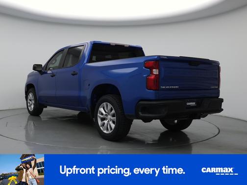 Blue 2022 Chevrolet Silverado 1500 Custom