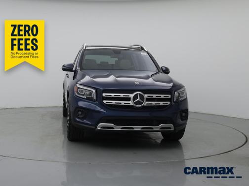 Blue 2021 Mercedes-Benz GLB 250