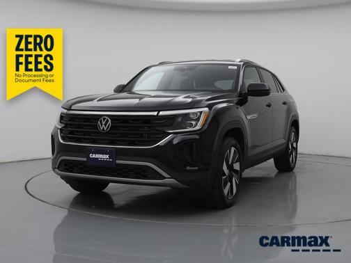 Black 2025 Volkswagen Atlas Cross Sport SE