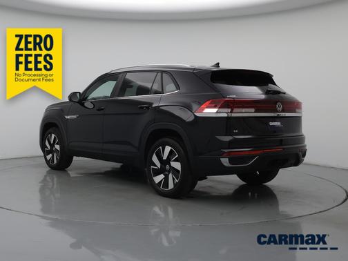 Black 2025 Volkswagen Atlas Cross Sport SE