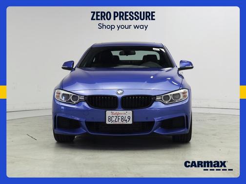Blue 2015 BMW 428 XI
