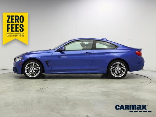 Blue 2015 BMW 428 XI