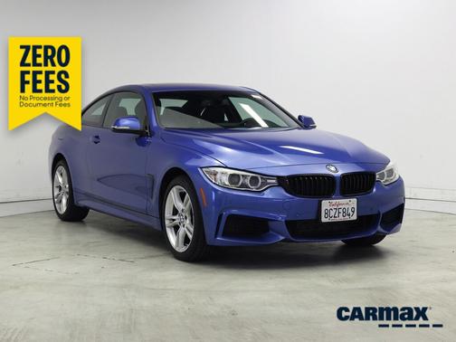 Blue 2015 BMW 428 XI