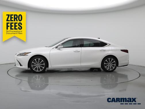 White 2020 Lexus ES 350