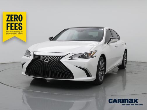 White 2020 Lexus ES 350