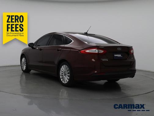 Burgundy 2015 Ford Fusion Energi SE