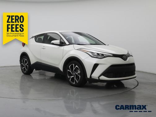 White 2020 Toyota C-HR XLE