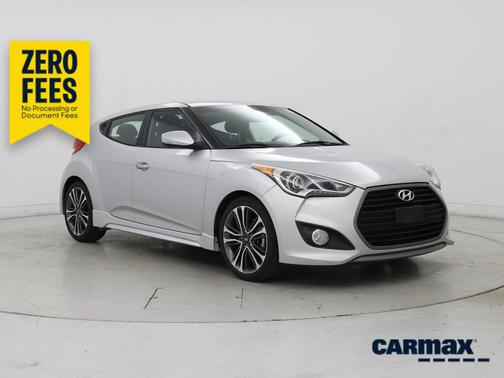 Silver 2017 Hyundai Veloster Turbo