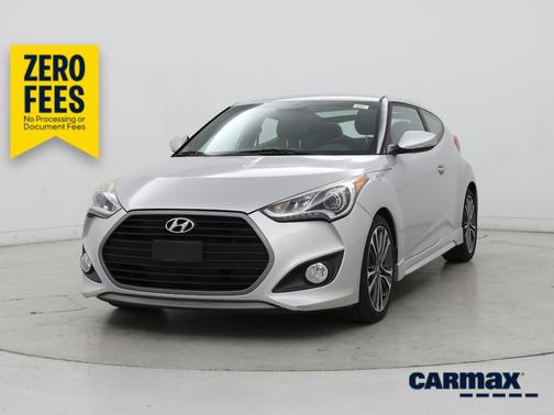 Silver 2017 Hyundai Veloster Turbo