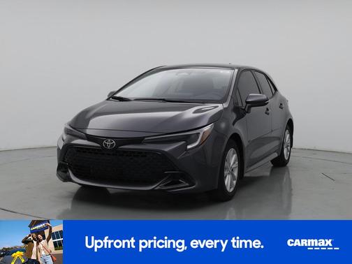 Gray 2025 Toyota Corolla Hatchback SE